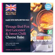 Vintage Red Fox Red Leicester & Sweet Chilli Cheese Bake 150g Specially Selected